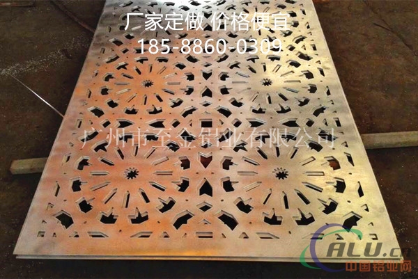 内蒙古2.5mm雕花镂空板厂家18588600309