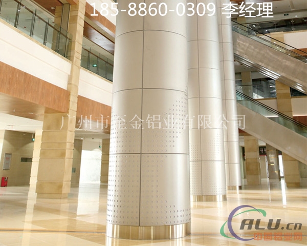 云南铝合金包柱包柱铝单板厂家18588600309