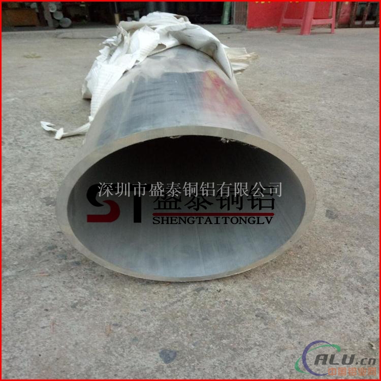 6061-T6大口径铝管 厚壁铝圆管 可切