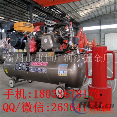 气动防汛打桩机防洪植桩机动力站
