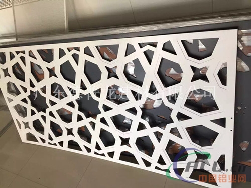 铝方管拼接铝窗花 10mm铝板雕刻铝屏风