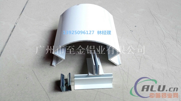 至金专项使用生产加油站包柱铝型材 铝圆角