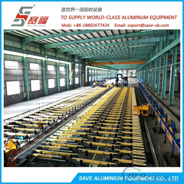 Aluminium Extrusion Profile Belt conveyor Type Automatic Handling Equipment