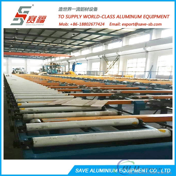 Aluminium Extrusion Profile Cooling Belts