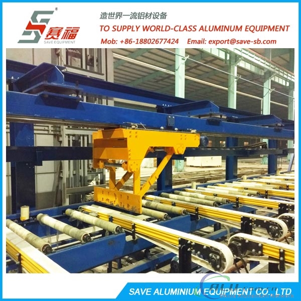 Aluminium Extrusion Profile Automatic Handling System