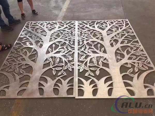 树形雕花铝单板工厂定制