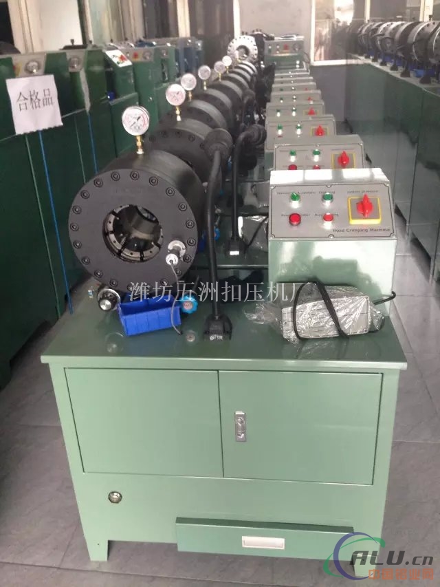 生产直销液压油管扣压机