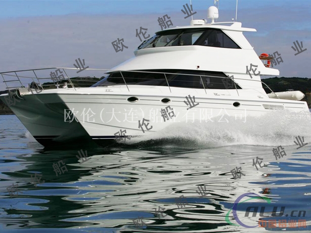 14.8米豪华双体游艇铝合金游艇定制系列
