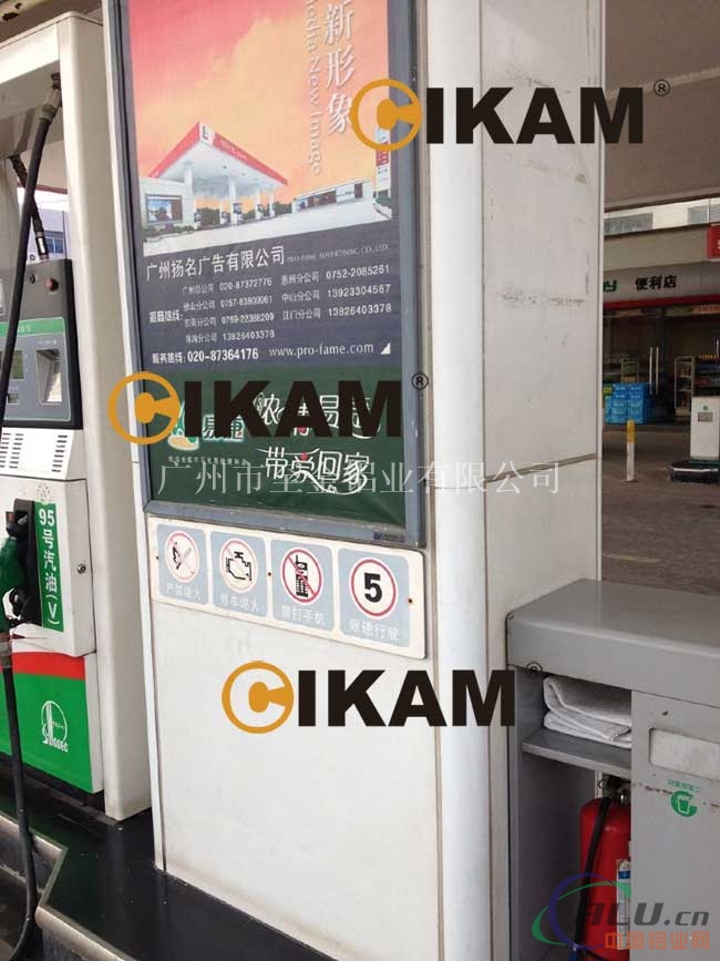 上海加油站包柱装饰材料铝圆角厂家成批出售价