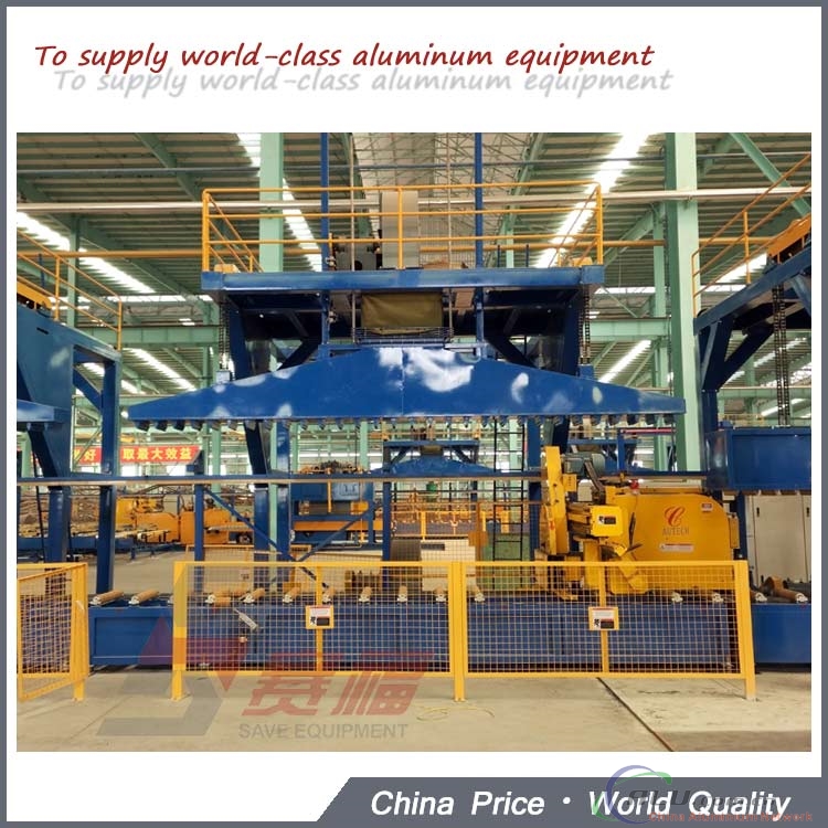 SAVE Wind mist and water quenching equipment initial table on Extrusion lines