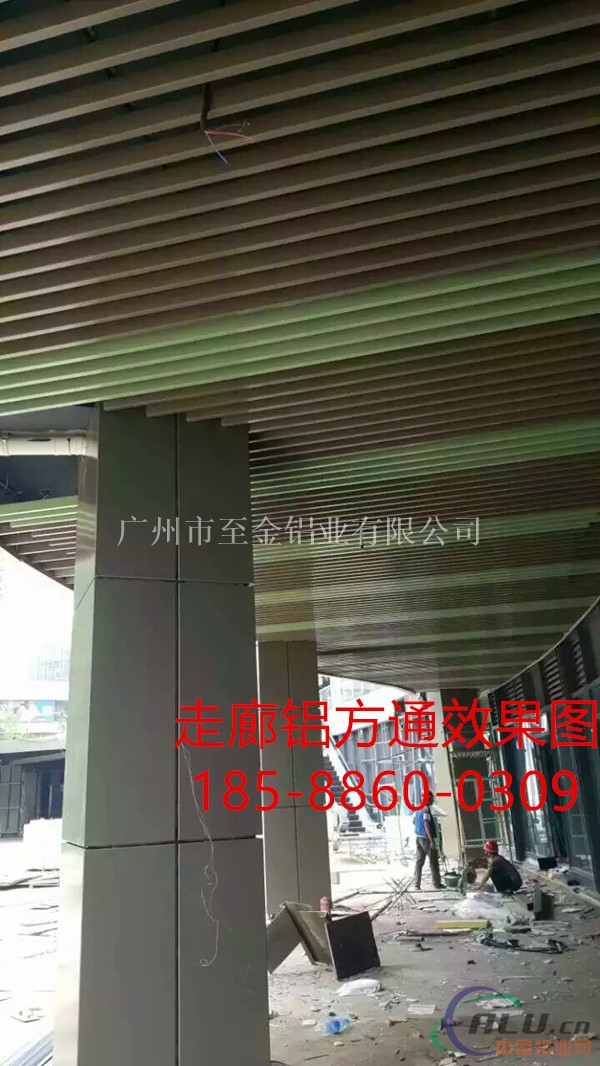 河北【木纹铝方通吊顶】厂家成批出售18588600309