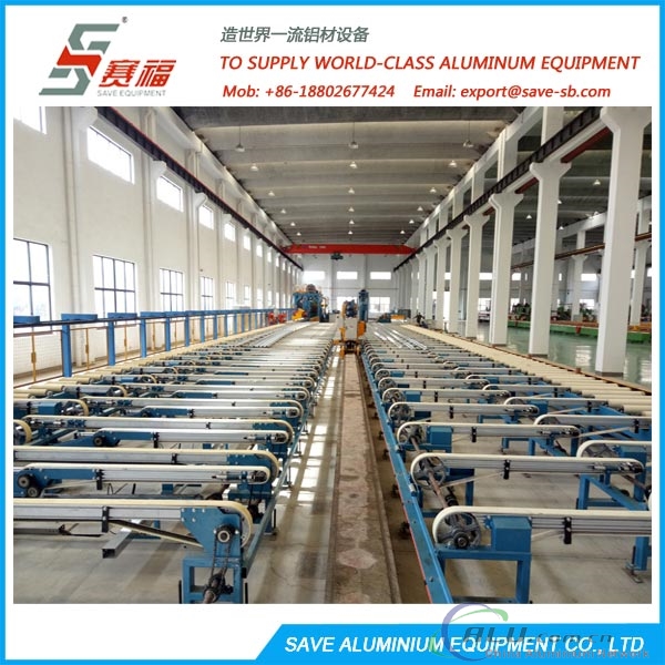 Aluminium Extrusion Profile Transfer Conveyor System