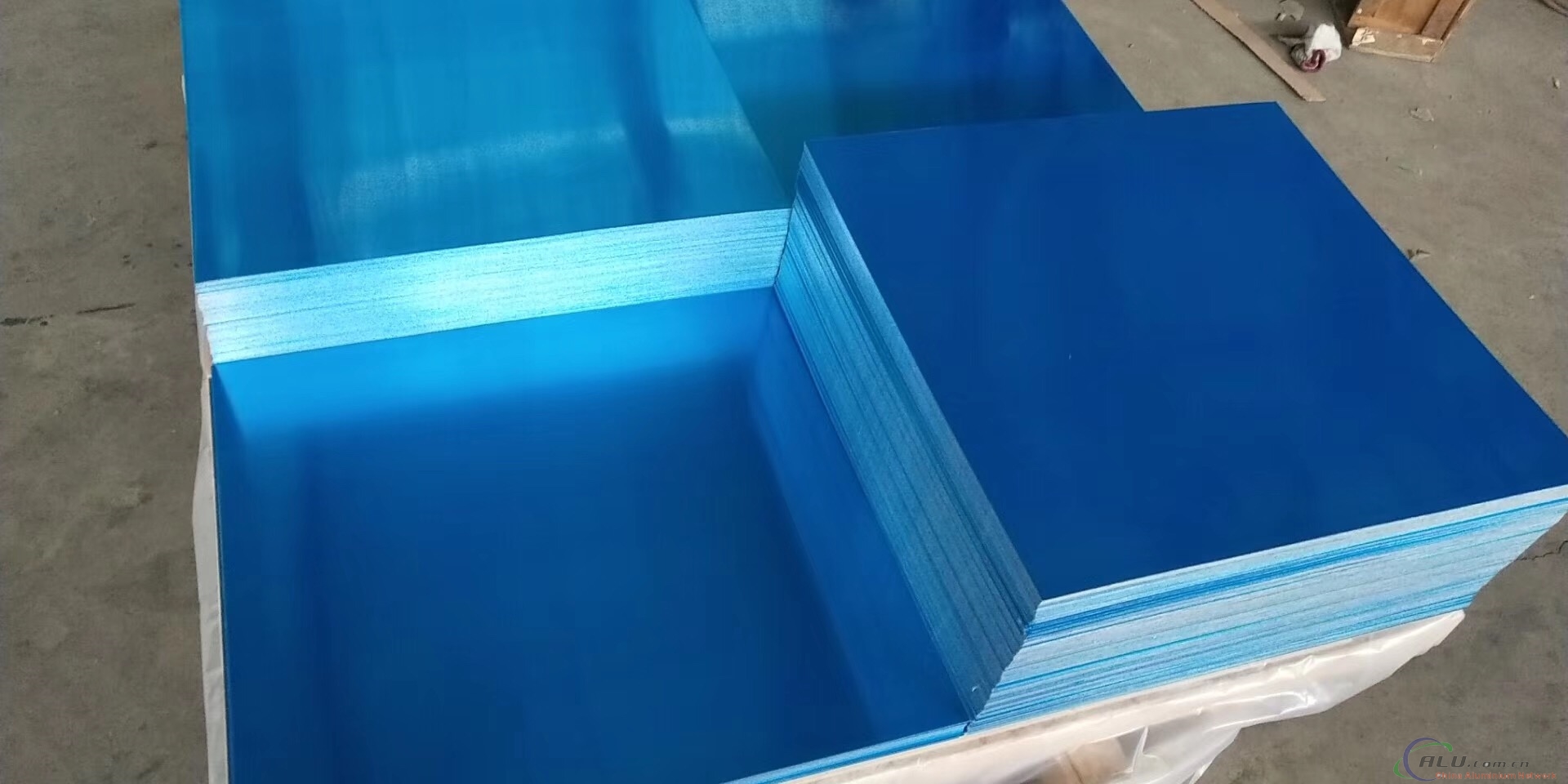 Aluminium small size plate