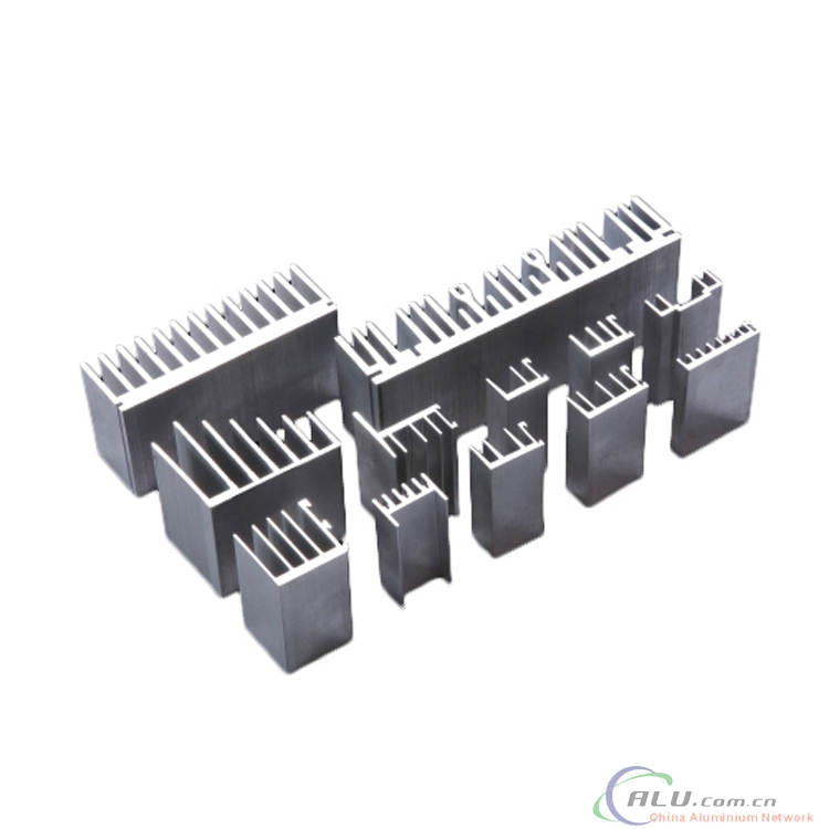 Aluminium extruded profiles for heat  sink