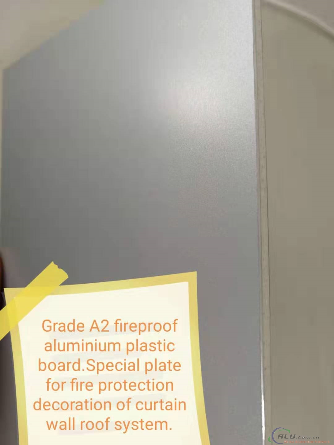 Grade A2 fireproof aluminium plastic board