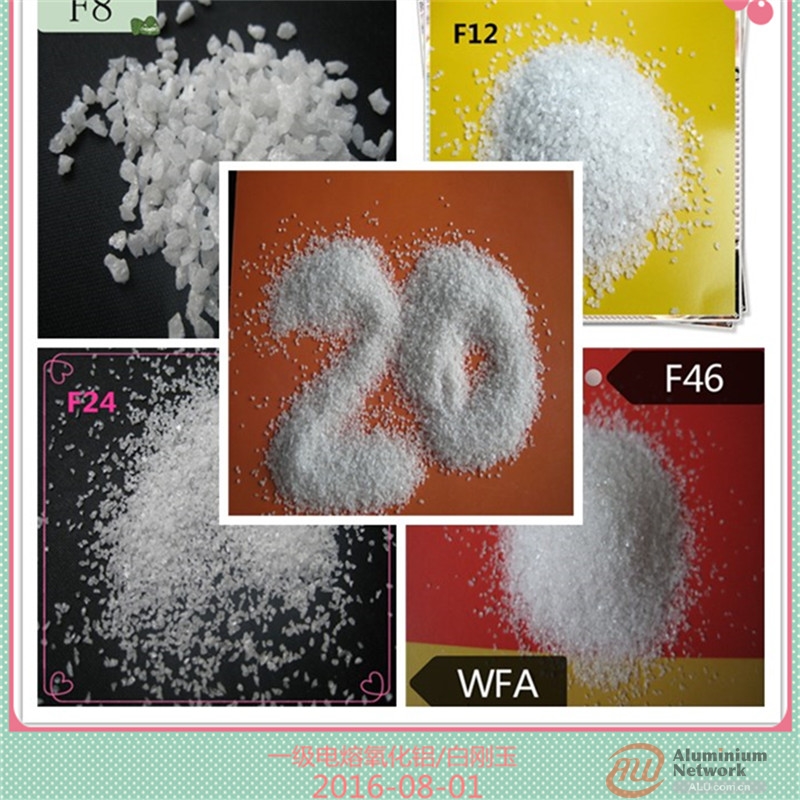 Blasting abrasive white fused alumina price 