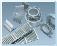 供应各类铝合金散热器\铝管\工业型材