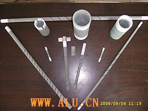 硅碳管热电偶保护管，等直径硅碳棒