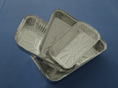 方形容器 铝方型餐具 方型铝餐具