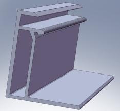 供应各种门窗工业铝型材以太阳能铝边框