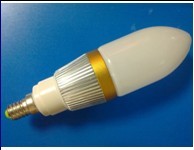 供应LED车铝灯杯 E14蜡烛灯