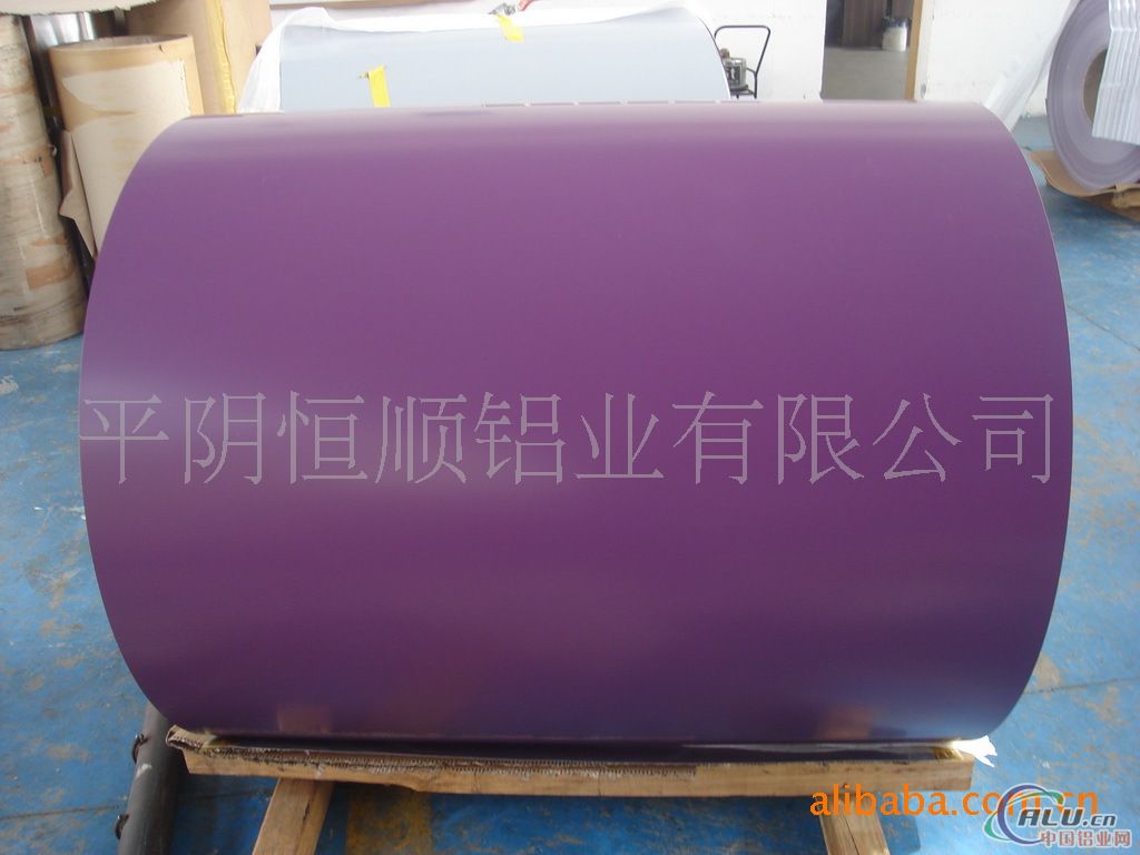 彩涂合金铝卷，涂层合金铝卷生产，彩涂铝卷生产，涂层铝卷生产，材料彩涂铝卷生产，平阴恒顺铝业有限公司