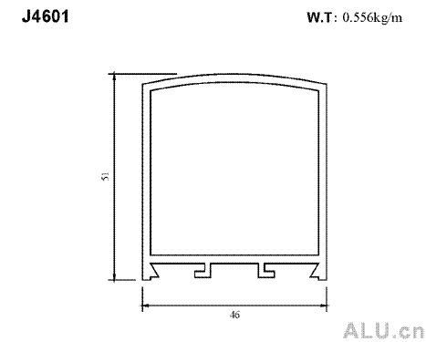 46 series floor-spring door