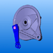 250 rear brake