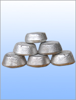 Mast alloy ingot of aluminium base