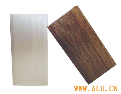 Wood grain transfer printing