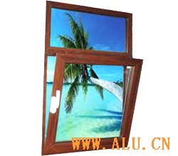 50 inward opening window of wood grainy electrophoresis