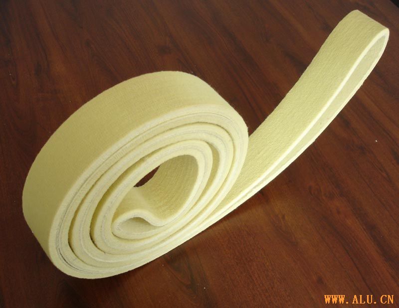 Aluminium industrial felt product