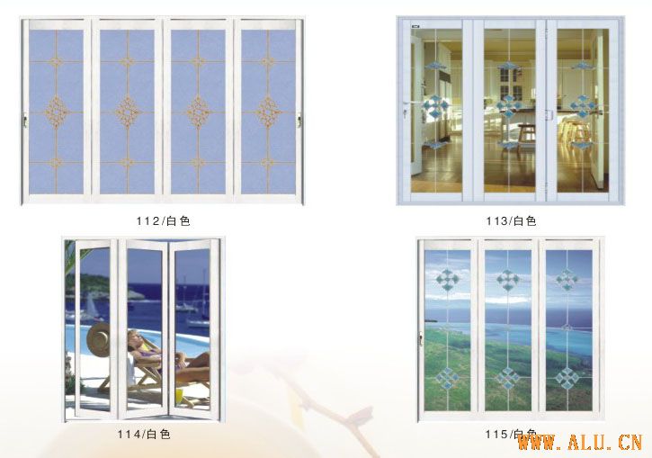 Big Folding Doors-White