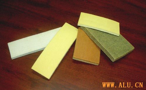 Aluminium industrial felt product