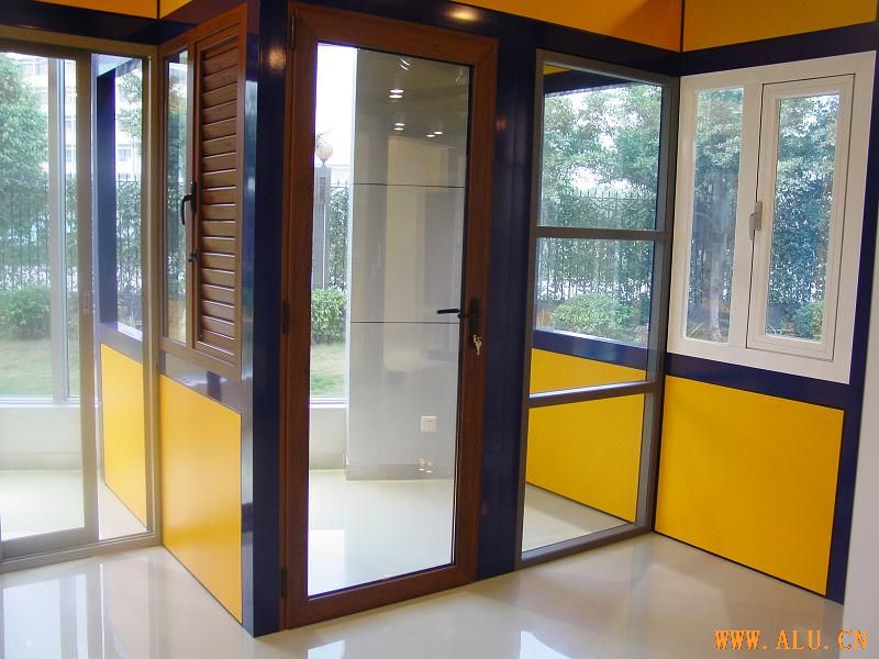 aluminium hinges door / french door / swing door