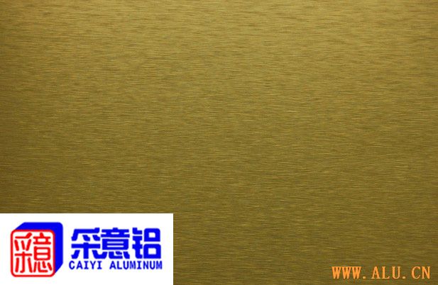 gold aluminum thread sheet