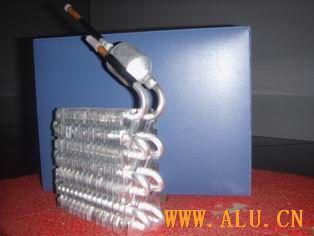 inclined tube finned evaporator