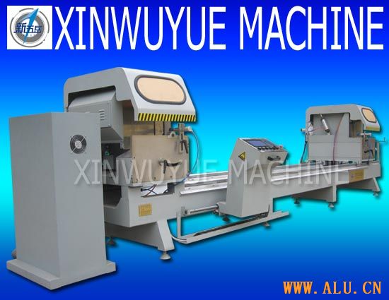 Window machine--Double-head Cutting Saw CNC for Aluminum Window And Door LJZ2-CNC-500X4200