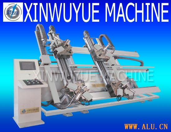 Window machine--Four-head Corner Connector Combining Machine CNC for ALU-door-window LJZT4-CNC-1800X