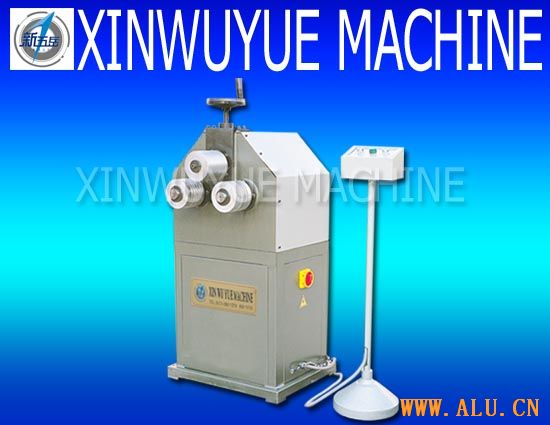 aluminum molding material winding round machine