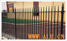 Steel Rail Fence