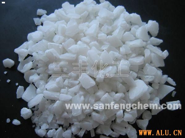 Non-ferric aluminium sulphate