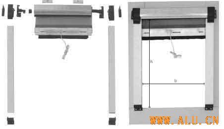 outside retractable screen window