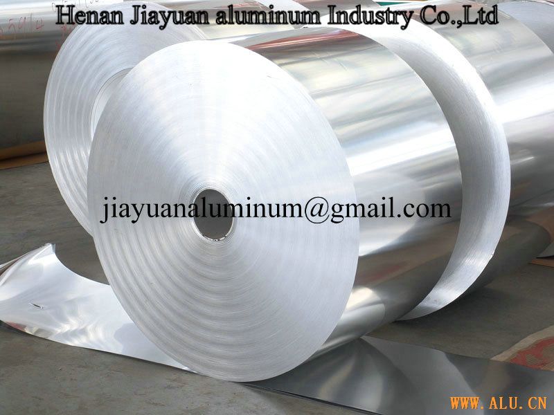 Aluminum Foil,Suitable for Various Applications, Length are Available from 300 to 1,500mm