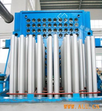 Aluminum billet casting machine