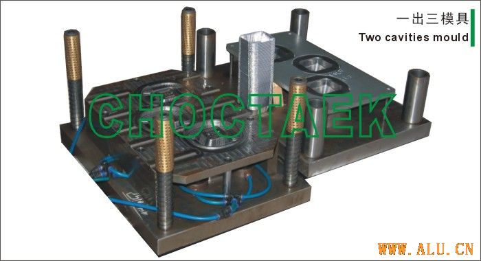 Aluminum foil tray mould 