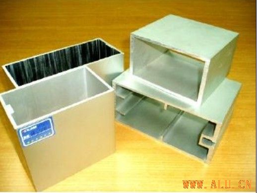 Anodized aluminium profiles