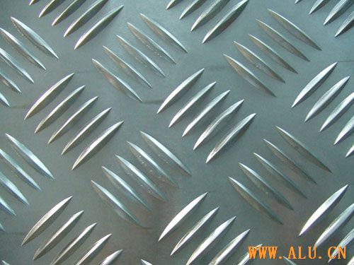 aluminium five-bars tread plate/ chequred plate