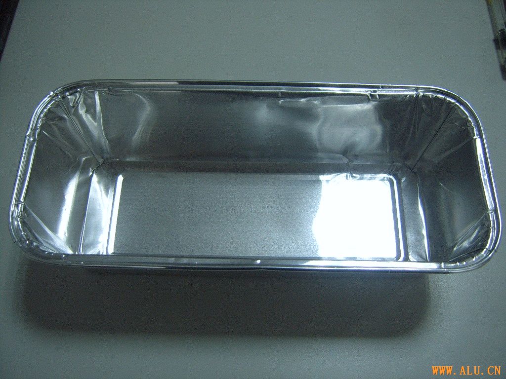 Aluminum food container