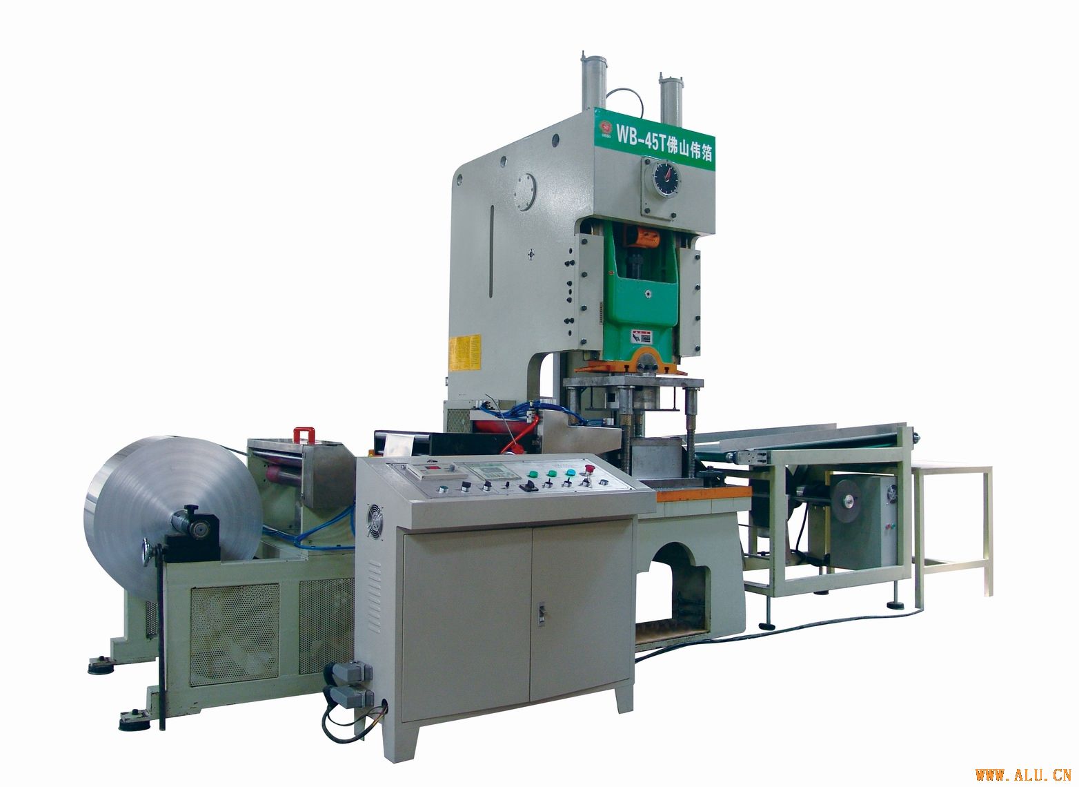 Alum foil container production line 
